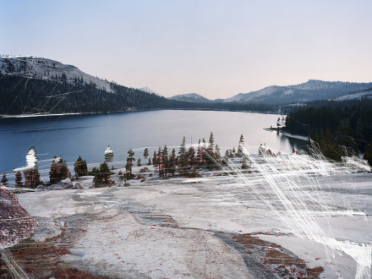 Lake Tenaya
Maximally Stable Extremal Regions; Hough Transform 2016 dye sublimation print 48×60 inches. Courtesy of the artist; Altman Siegel, San Francisco