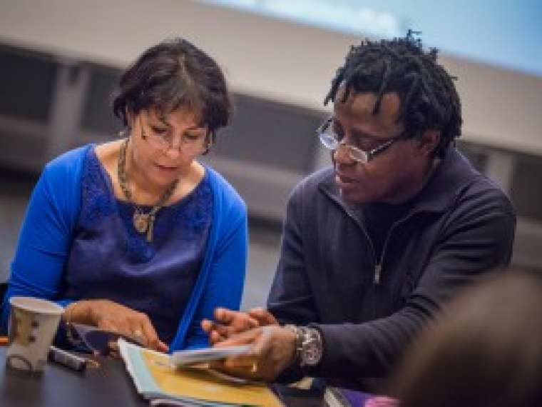 John Akomfrah, OBE, and Lina Gopaul