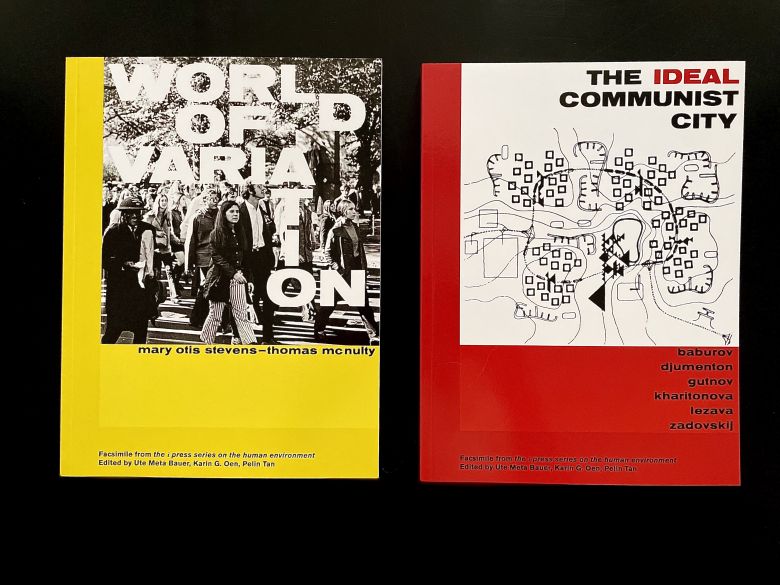 The Ideal Communist City and World of Variation book covers, The i Press Series on the Human Environment