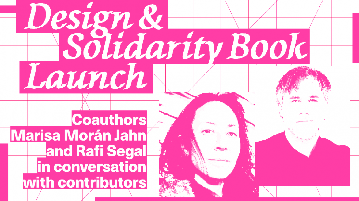 Design and Solidarity Book Launch Poster