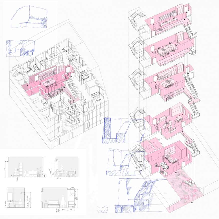 Drawings by Rafi Segal A+U; Architecture by Rafi Segal A+U in collaboration with Marisa Morán Jahn. Courtesy of Marisa Morán Jahn.