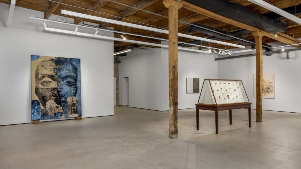 Various artists, Palimpsest, exhibition view, 2024. Courtesy of Mariane Ibrahim Gallery